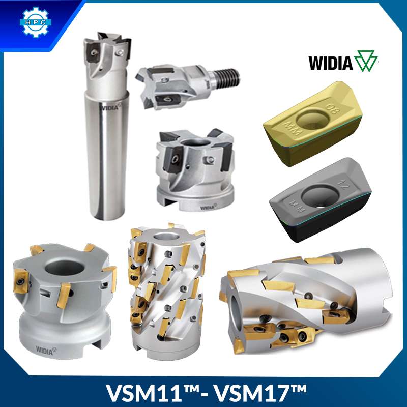 Dao phay vai 2 góc cắt Widia VSM