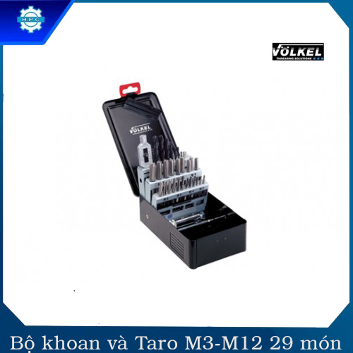 Bộ khoan và Taro M3-M12 29 món