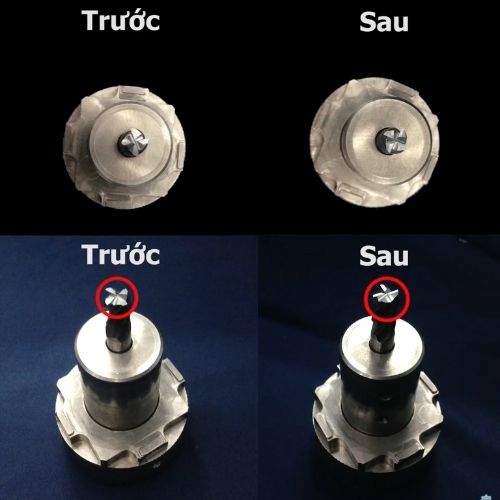 Dịch vụ mài và phủ dao phay ngón, mũi khoan